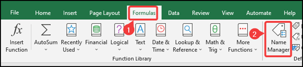  excel find and replace multiple values How to use Lambda function Name manager Formula tab