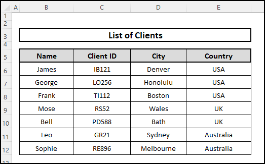Dataset of Excel sheet name code in the footer