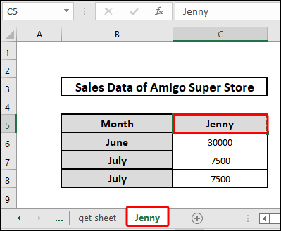 VBA to name a sheet from a cell.