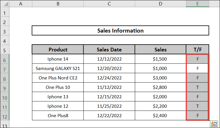 Applying IF Function to Do Conditional Formatting Highlight Row Based on Date