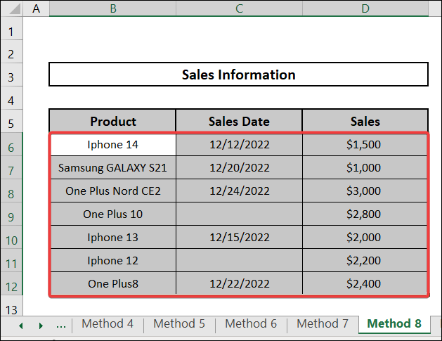 Formatting based on empty cells to Do Conditional Formatting Highlight Row Based on Date
