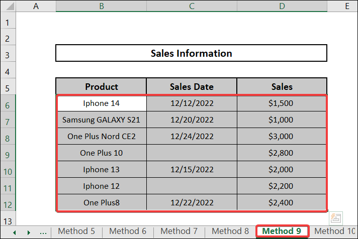 Formatting based on non-empty cells to Do Conditional Formatting Highlight Row Based on Date