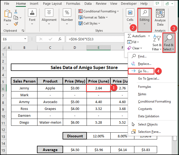 Find and Select to get cells containing formulas.