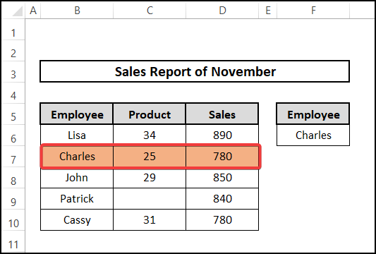 Highlighting cells based on the drop-down value 