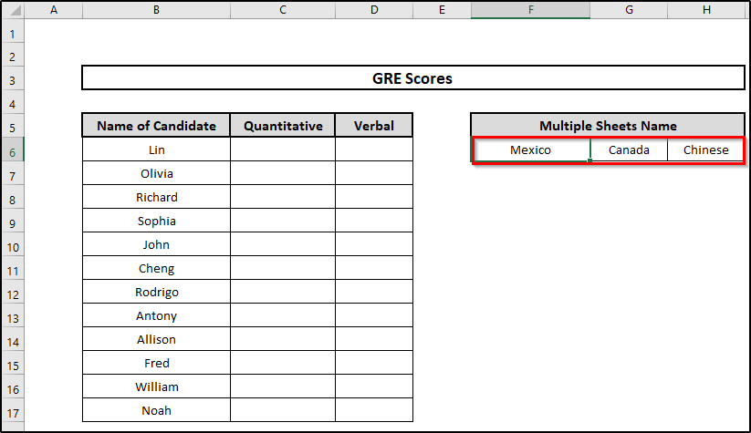 Excel VLOOKUP Function with Multiple Sheets Combining Multiple Functions