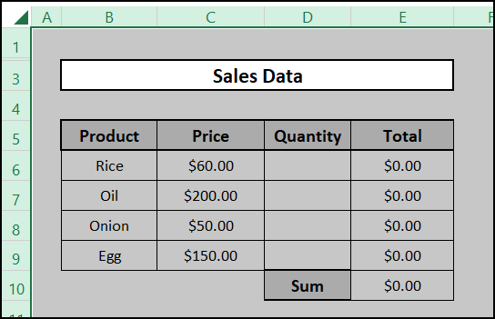 Selecting entire data