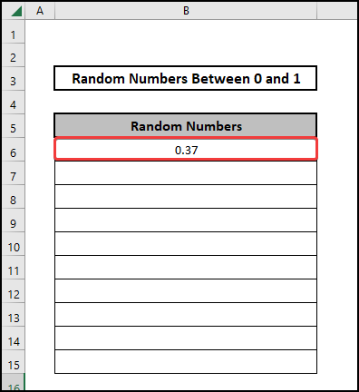 excel random number between 0 and 1 using CHOOSE and RANDBETWEEN function results. 