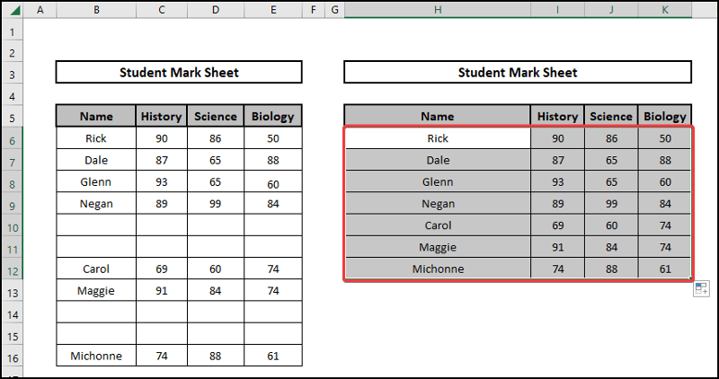 excel remove blank rows using formula