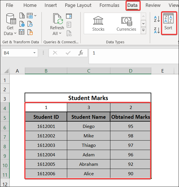 Using Sort Command to move columns without overwriting
