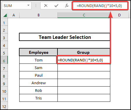 Putting the formula Using ROUND and RAND Functions Together