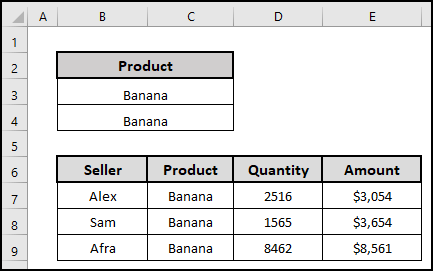 Extraction of filtered data done into another Excel sheet.